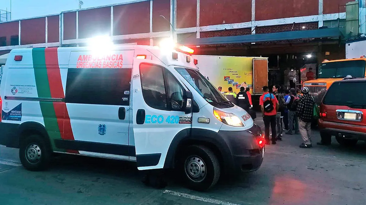 ambulancia en cc agropecuario